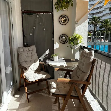 Lägenhet Apartamento Con Piscina Y Parking En Playa De Las Americas *