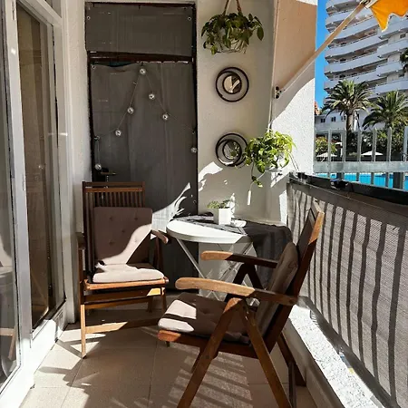Lägenhet Apartamento Con Piscina Y Parking En Playa De Las Americas *