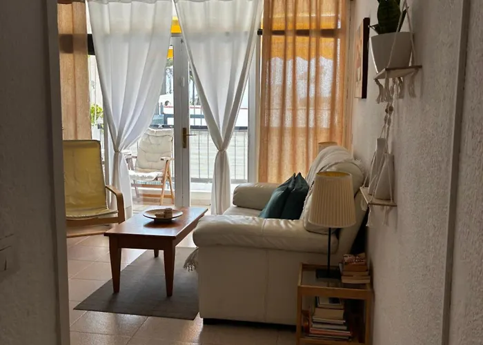 公寓 Playa De Americas Apto Cerca De La Playa, Con Piscina Y Parking 阿德耶