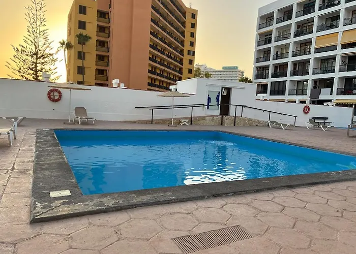 Playa De Americas Apto Cerca De La Playa, Con Piscina Y Parking * Costa Adeje (Tenerife)