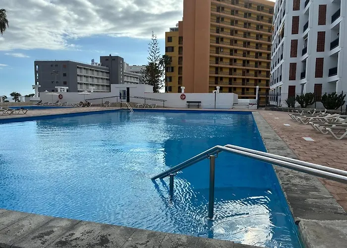 Playa De Americas Apto Cerca De La Playa, Con Piscina Y Parking Адехе