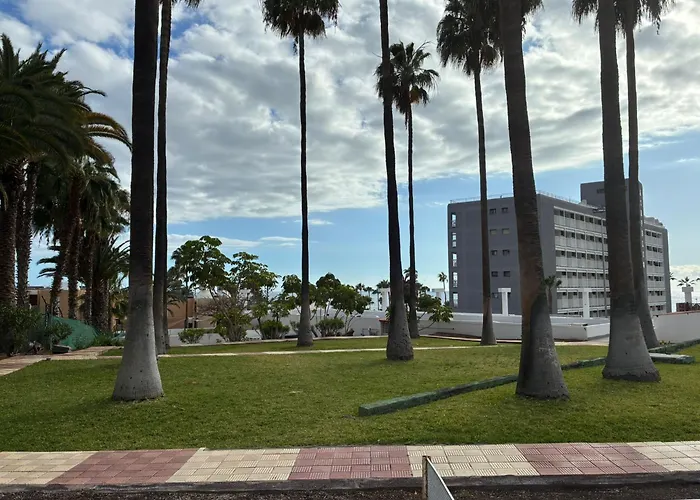 Апартаменты Playa De Americas Apto Cerca De La Playa, Con Piscina Y Parking Адехе